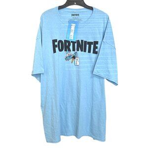 Fortnite Men's Battle Bus‎ Keychain Logo T-Shirt Tee-Shirt Video Game